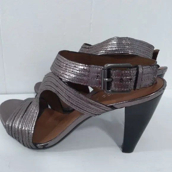 Franko Sarto 4" Ankle Strap Heels. Size 7M - Picture 7 of 12